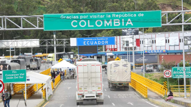 Ecuador cerrará sus fronteras con Colombia y Perú por las elecciones