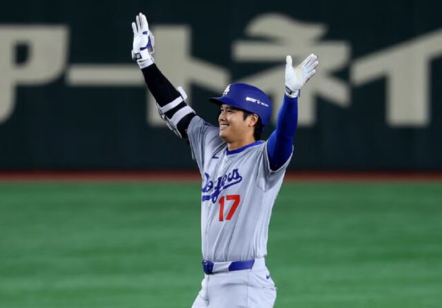 Shohei Ohtani no decepcionó en Tokio