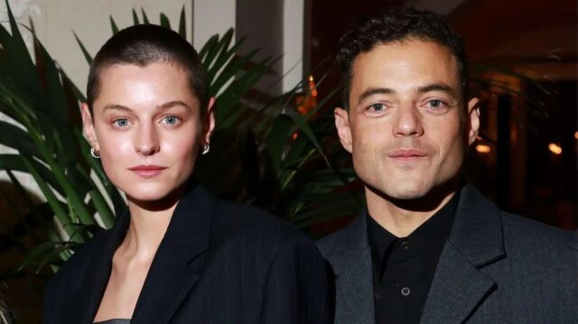 Rami Malek y Emma Corrin terminaron su relación