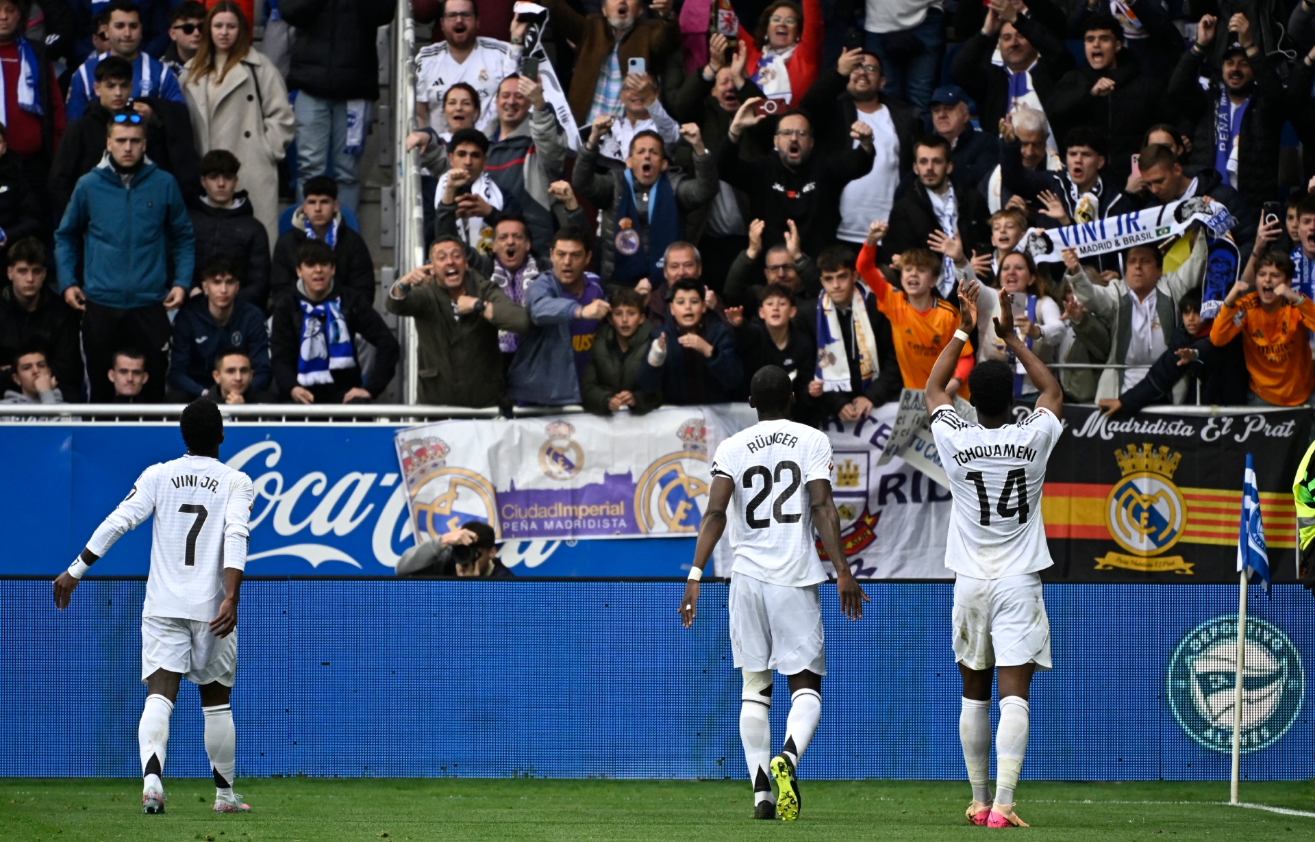 El Real Madrid le gana 1-0 al Alavés