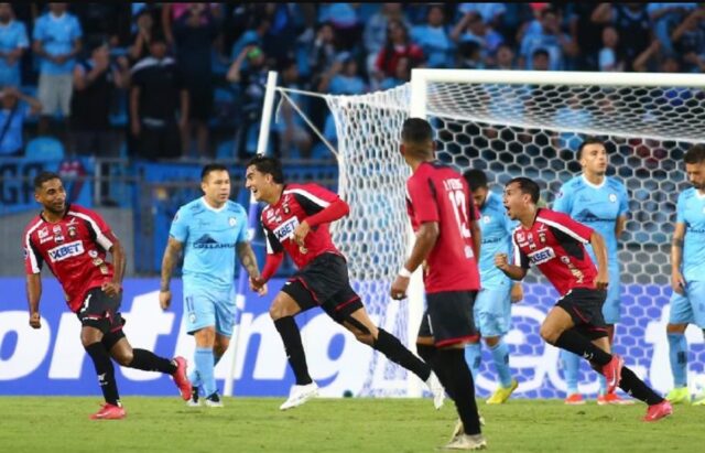 Caracas FC empató en el último minuto en la Suramericana
