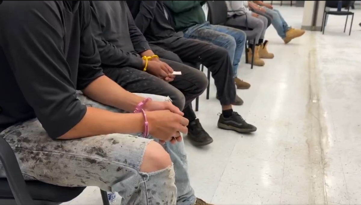 migrantes detenidos en Florida