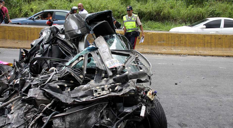 Saab señala que en 2024 se registraron 1.924 accidentes de tránsito en Venezuela