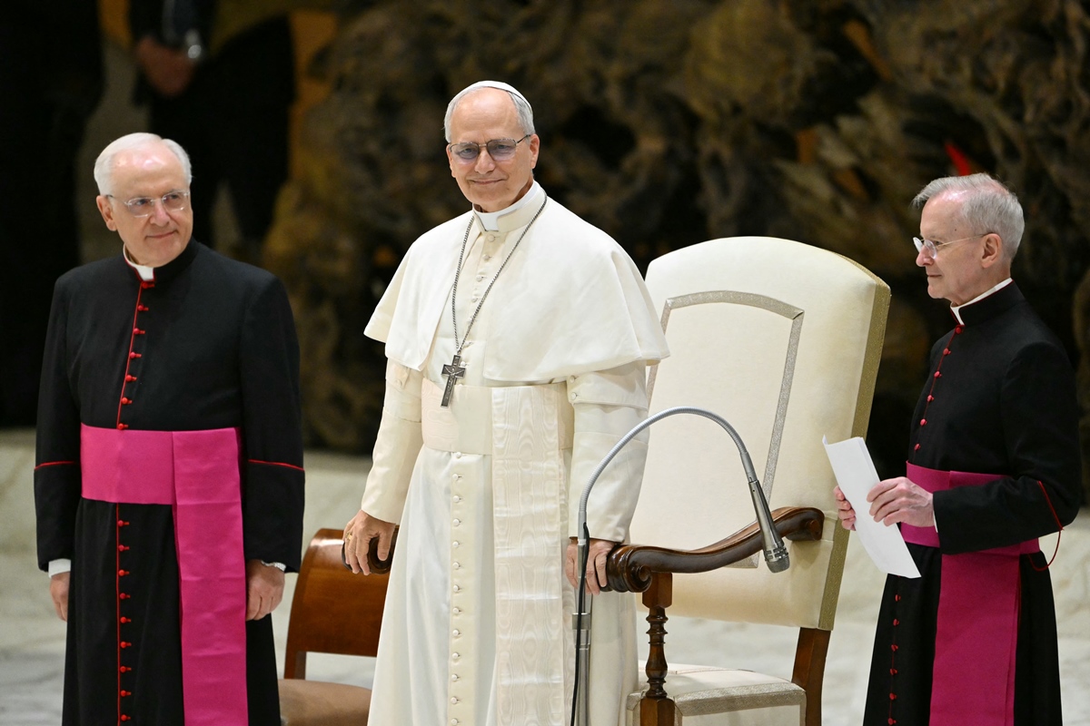VATICAN-RELIGION-POPE-AUDIENCE