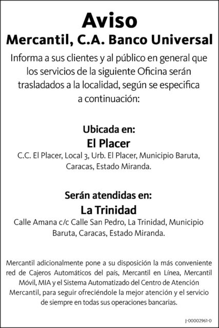 Comunicado Traslado de Oficinas Mercantil (1)