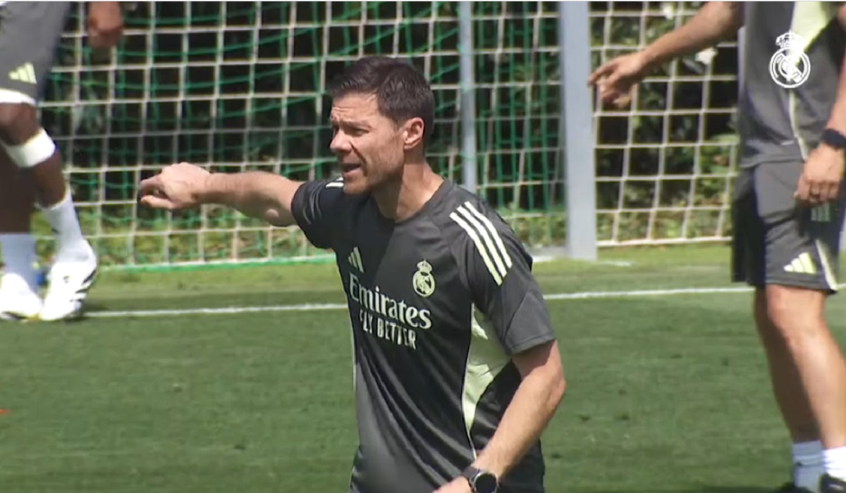 Xabi Alonso tuvo una sesión con miras al Mundial de Clubes Foto Archivo