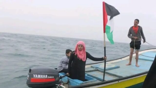 "Me dio orgullo que alguien se interesara en mi historia": Madleen Kullab, la pescadora de Gaza que inspiró el nombre del barco que quiso romper el bloqueo de Israel en la Franja