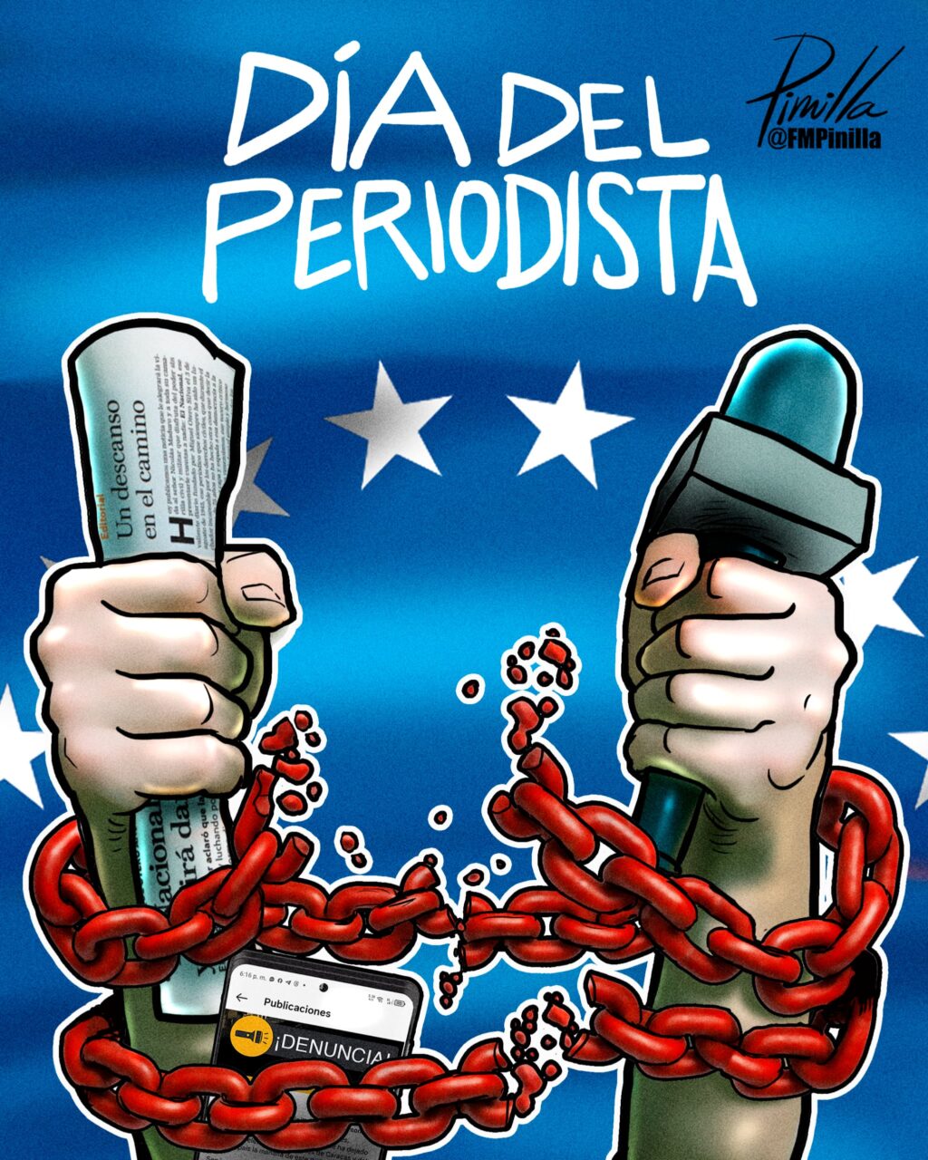 Pinilla Día del Periodista