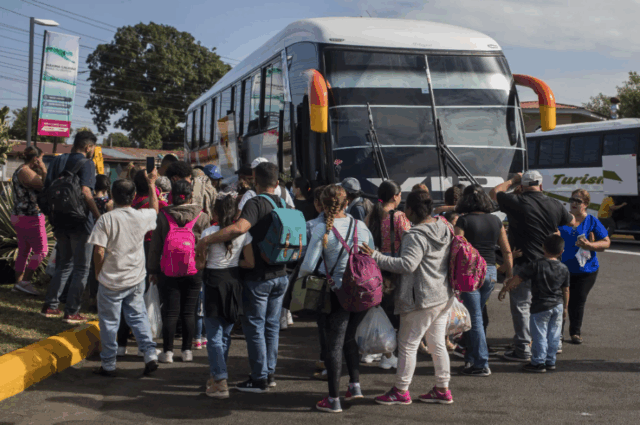 Estados Unidos ha deportado a 2.181 migrantes irregulares nicaragüenses en lo que va de año