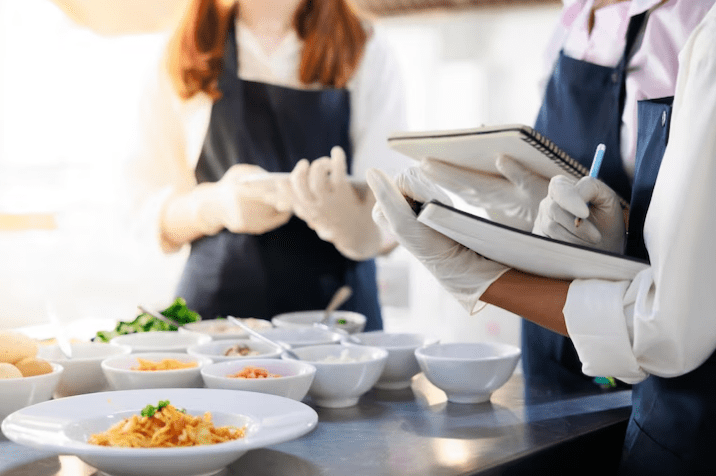 Estudiantes cocina