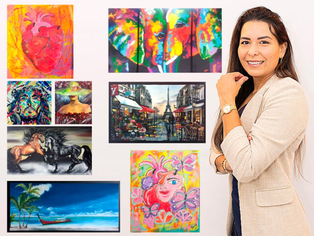 Las obras de Gladys Haismaraldit Torres Celis transforman emociones en arte