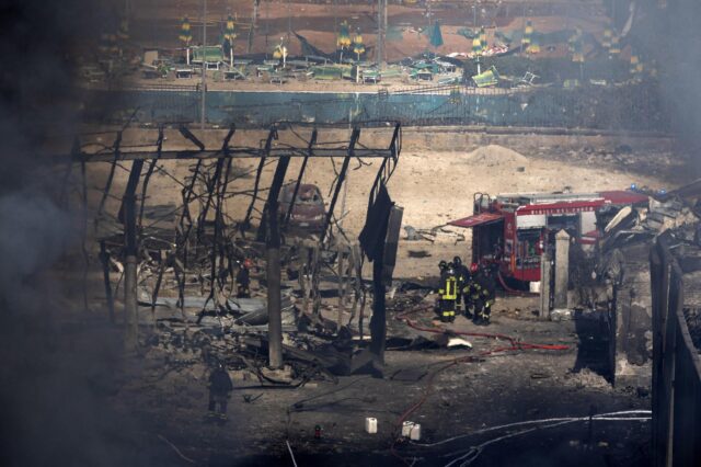 Subió a 45 el número de heridos tras explosión en gasolinera de Roma