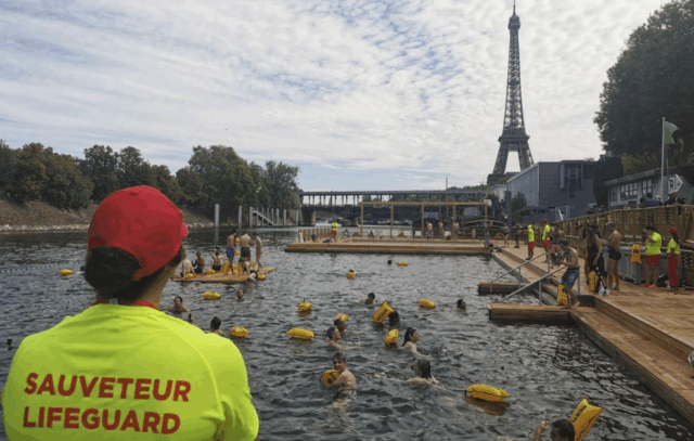 Verano en París: nadar en el Sena ya no es solo para los olímpicos