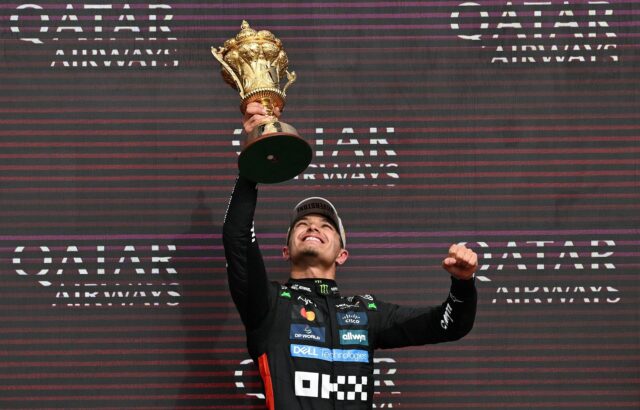 Norris se impone en Gran Bretaña por delante de Piastri