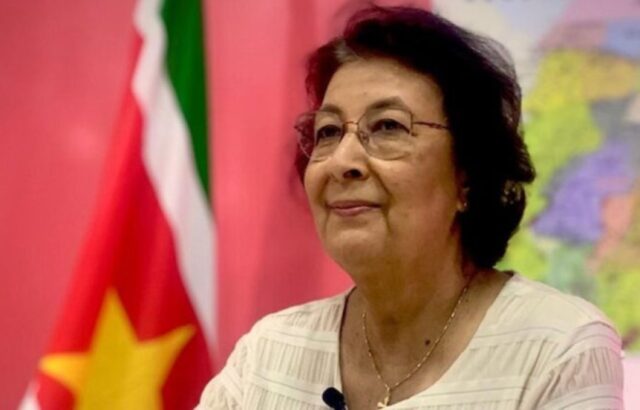Jennifer Geerlings-Simons hace historia como la primera presidenta de Surinam