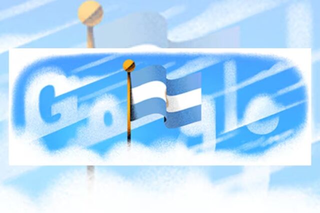 Google celebra con doodle el Día de la Independencia de Argentina