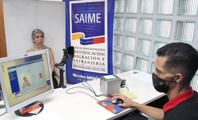 Saime inicia jornada nacional para renovar cédulas sin cita