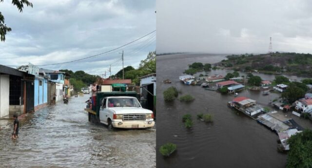 They evacuate more than 170 families in Amazonas for a flood of the Orinoco after heavy rains