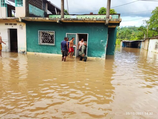 Al menos 10 municipios afectados por lluvias en Monagas