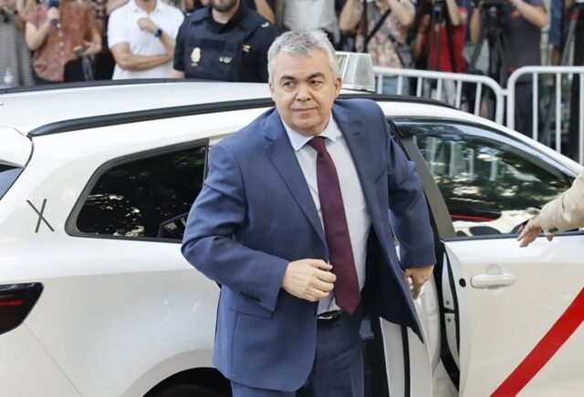 Fiscalía de España se opone a excarcelar a Santos Cerdán