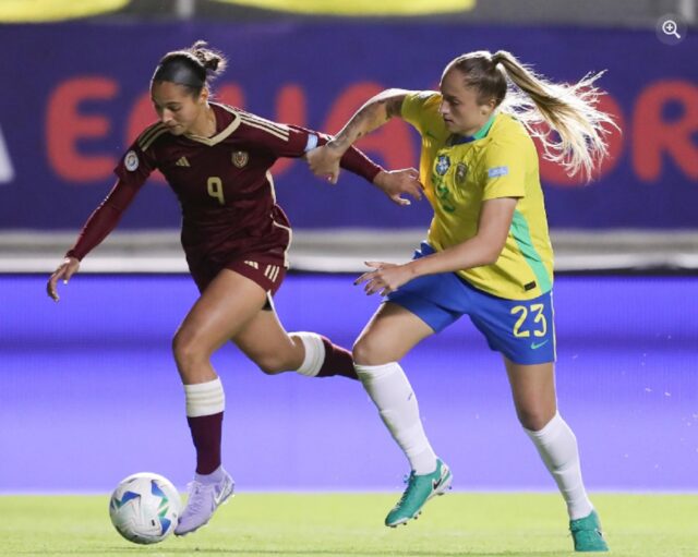 Venezuela comienza con derrota en la Copa América Femenina