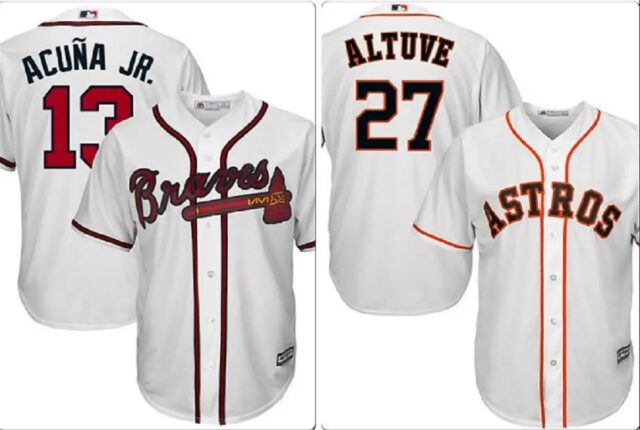 Las de Acuña y Altuve entre las camisas más vendidas de la MLB