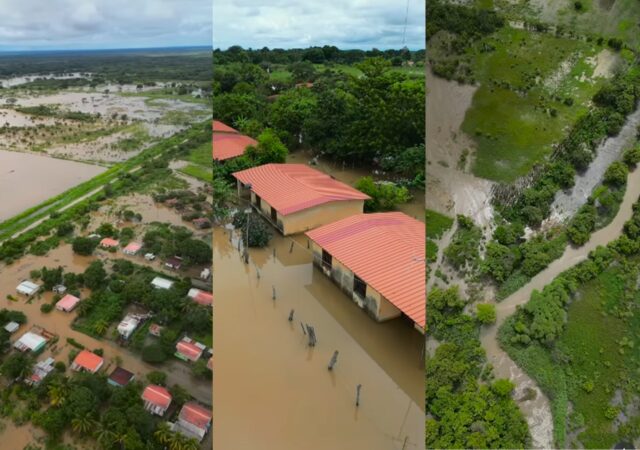 Miles de familias afectadas en Cojedes por desbordamiento de río