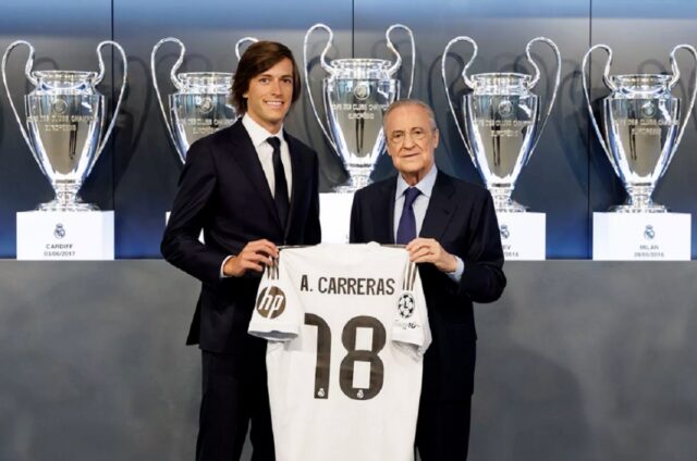 Álvaro Carreras regresa al Real Madrid