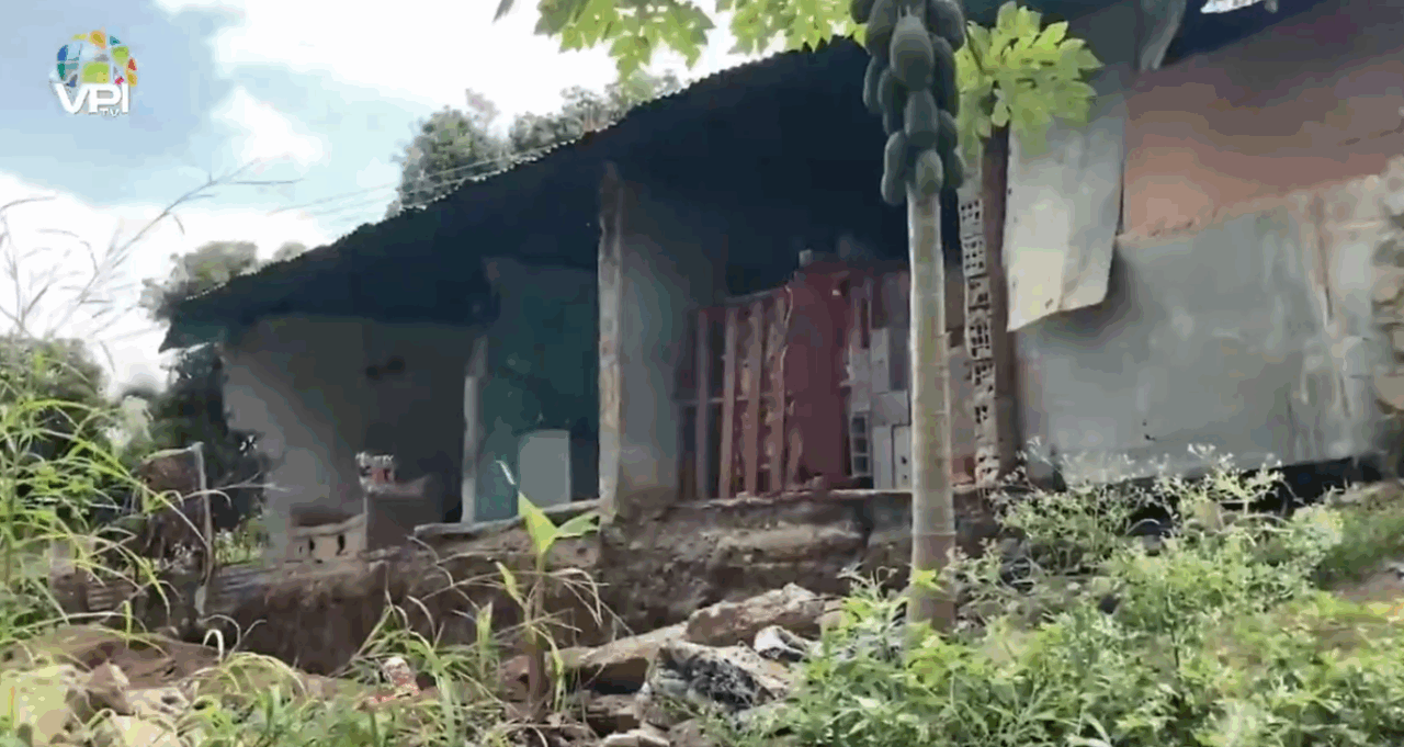 Familia en Guárico clama ayuda tras perder su casa por las lluvias