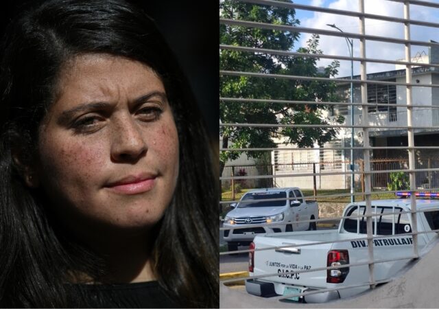 Funcionarios estatales hostigan a Andreina Baduel en su residencia: “Buscan silenciarnos”