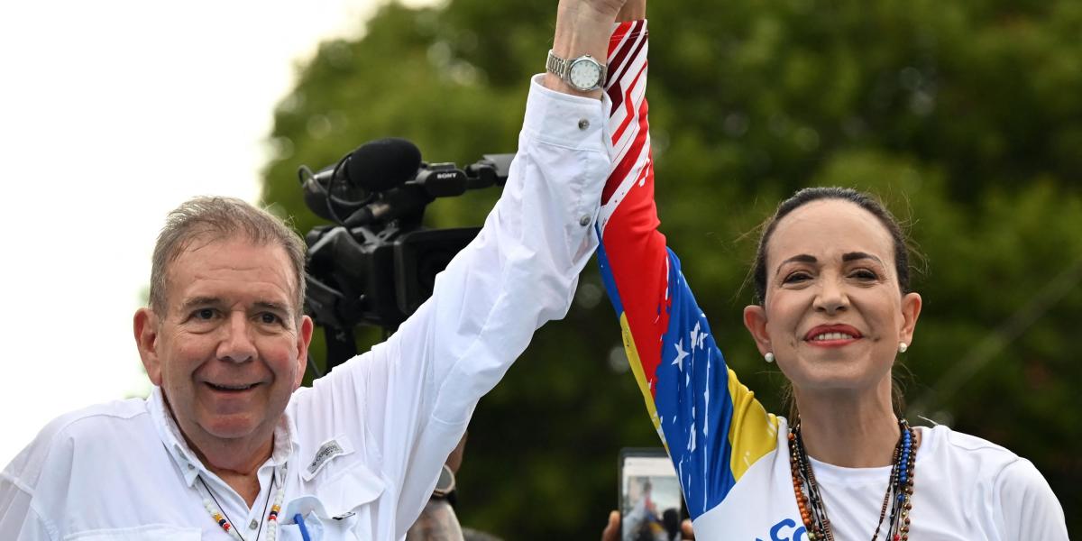 Edmundo y Maria Corina