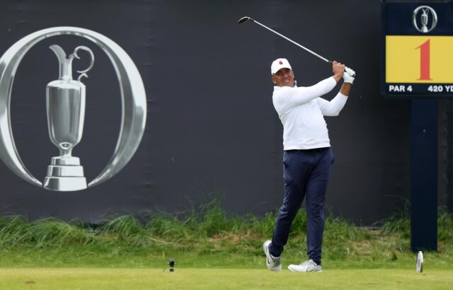 Jhonattan Vegas baja del par en la tercera jornada del Abierto Británico