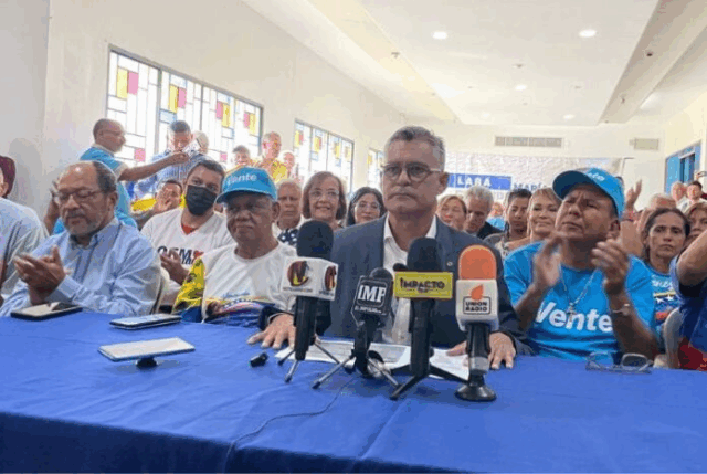 Vente Venezuela denuncia detención de su jefe de campaña en Lara