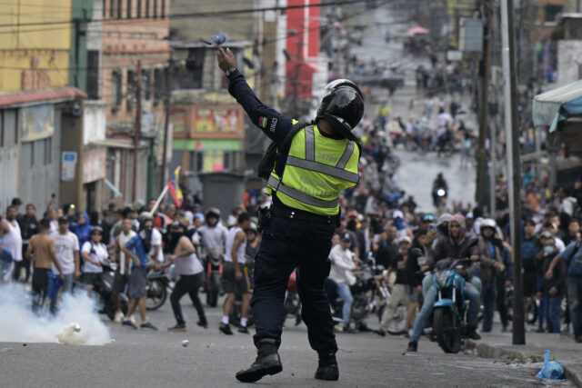 La CIDH denuncia represión sistemática en Venezuela tras las elecciones presidenciales