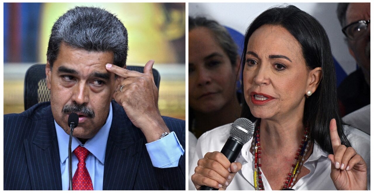 COMBO-VENEZUELA-ELECTION-VOTE-MADURO-MACHADO
