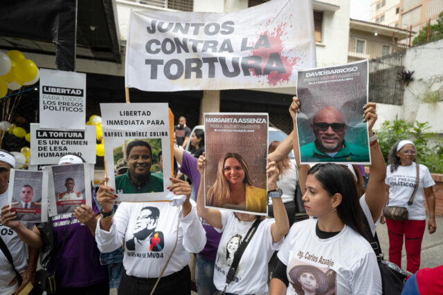 Los presos de la guerra madurista