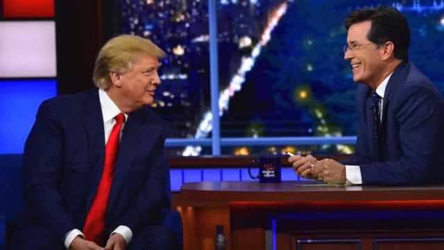 Stephen Colbert a Trump tras burla por cancelación de 'The Late Show: “Váyase a la mi**da”