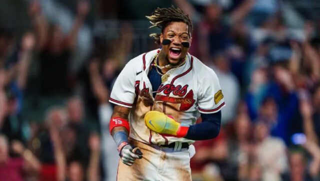 Ronald Acuña es uno de los peloteros más veloces de la MLB