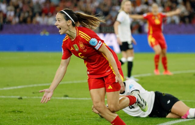 Aitana Bonmatí lleva a España a su primera final de la Eurocopa Femenina con un gol en el minuto 113