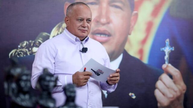 Cabello insists that the US demanded the liberation of former exarine accused of triple homicide