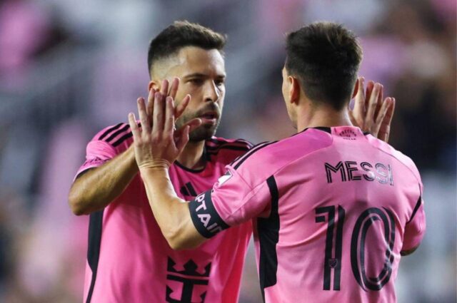La MLS sancionó con un partido a Messi y a Jordi Alba tras ausentarse del All-Star Game