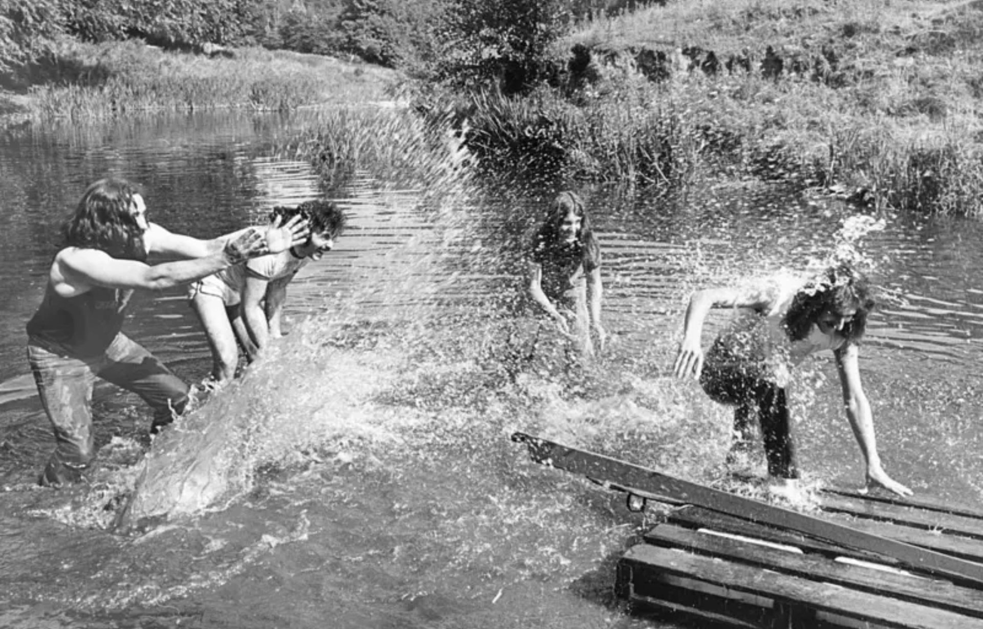La banda hizo todo tipo de travesuras en su apogeo en los 70. Getty Images