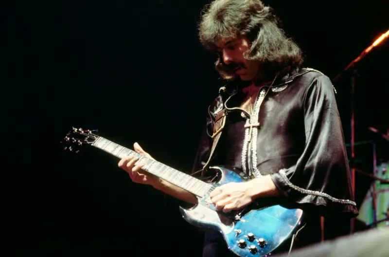 El sonido de la guitarra de Iommi definió todo un género. Getty Images