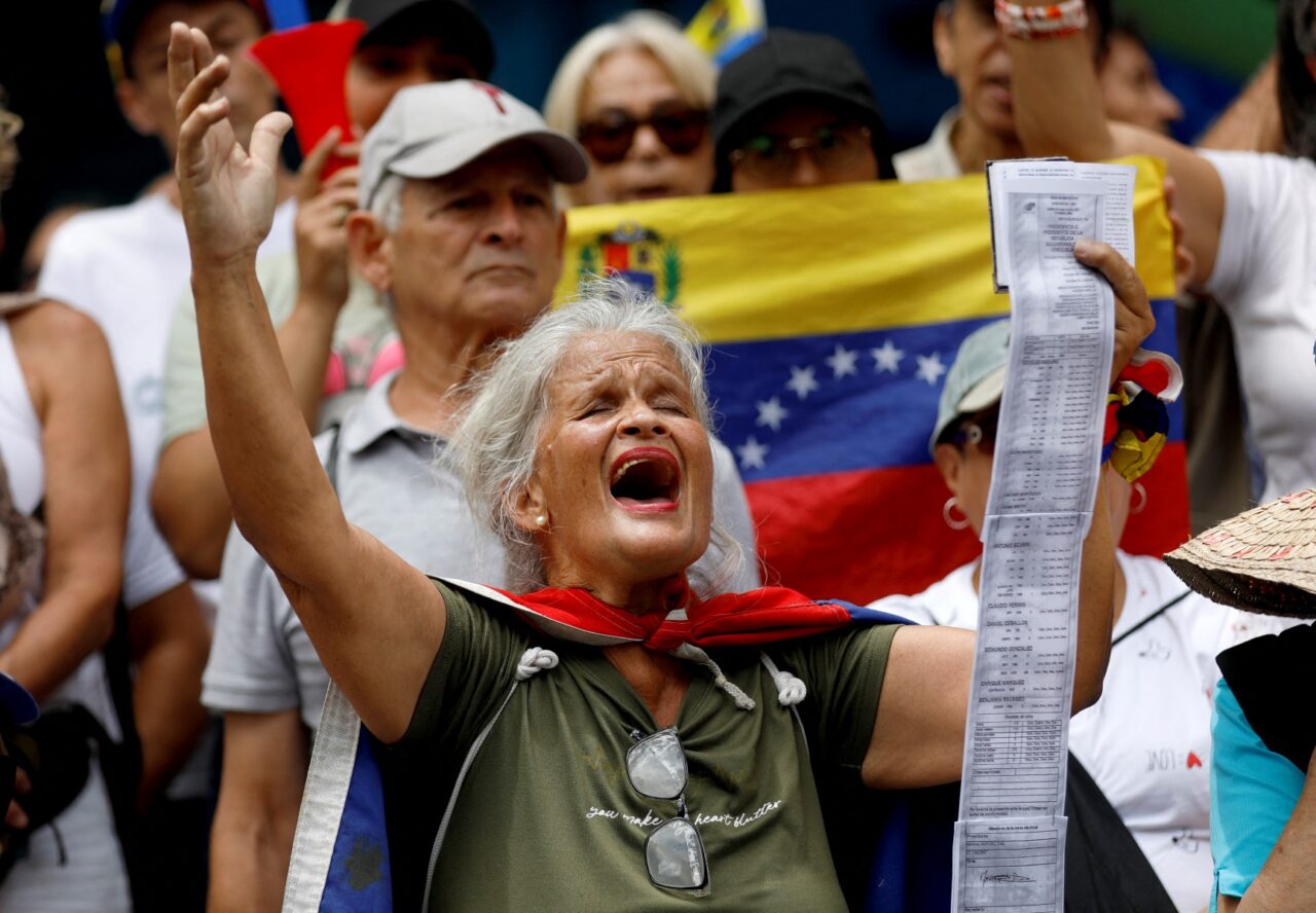VENEZUELA-ELECTION-OPPOSITION-PROTEST