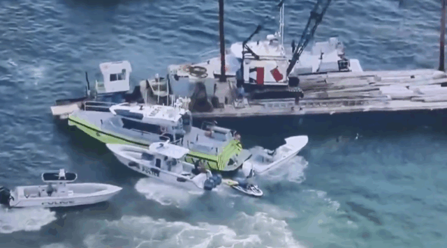 Dos niños mueren tras choque de velero contra barcaza en Miami