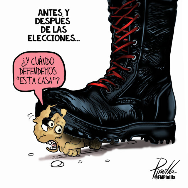 Pinilla: ¿Y cuándo defendemos esta casa?