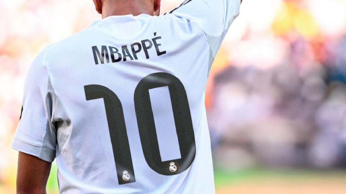 Mbappé es el nuevo 10 del Real Madrid
