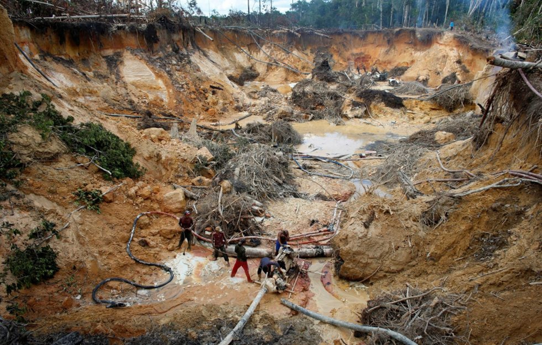 Ecocidio y violencia: la expansión de la minería ilegal en Venezuela causa devastación en el sur