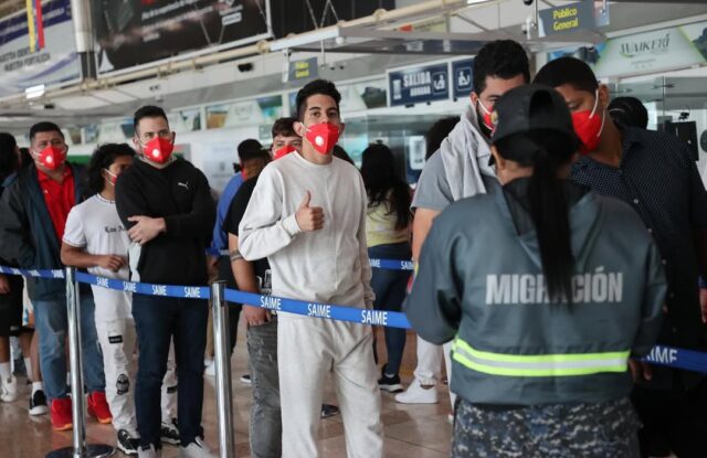 Venezuela recibe a 205 migrantes desde Honduras