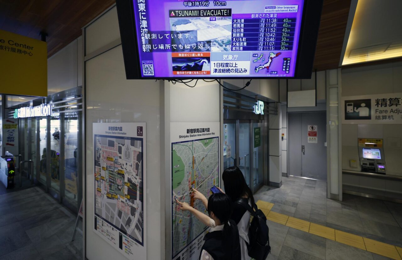 Japón levanta la alerta por tsunami en toda su costa del Pacífico